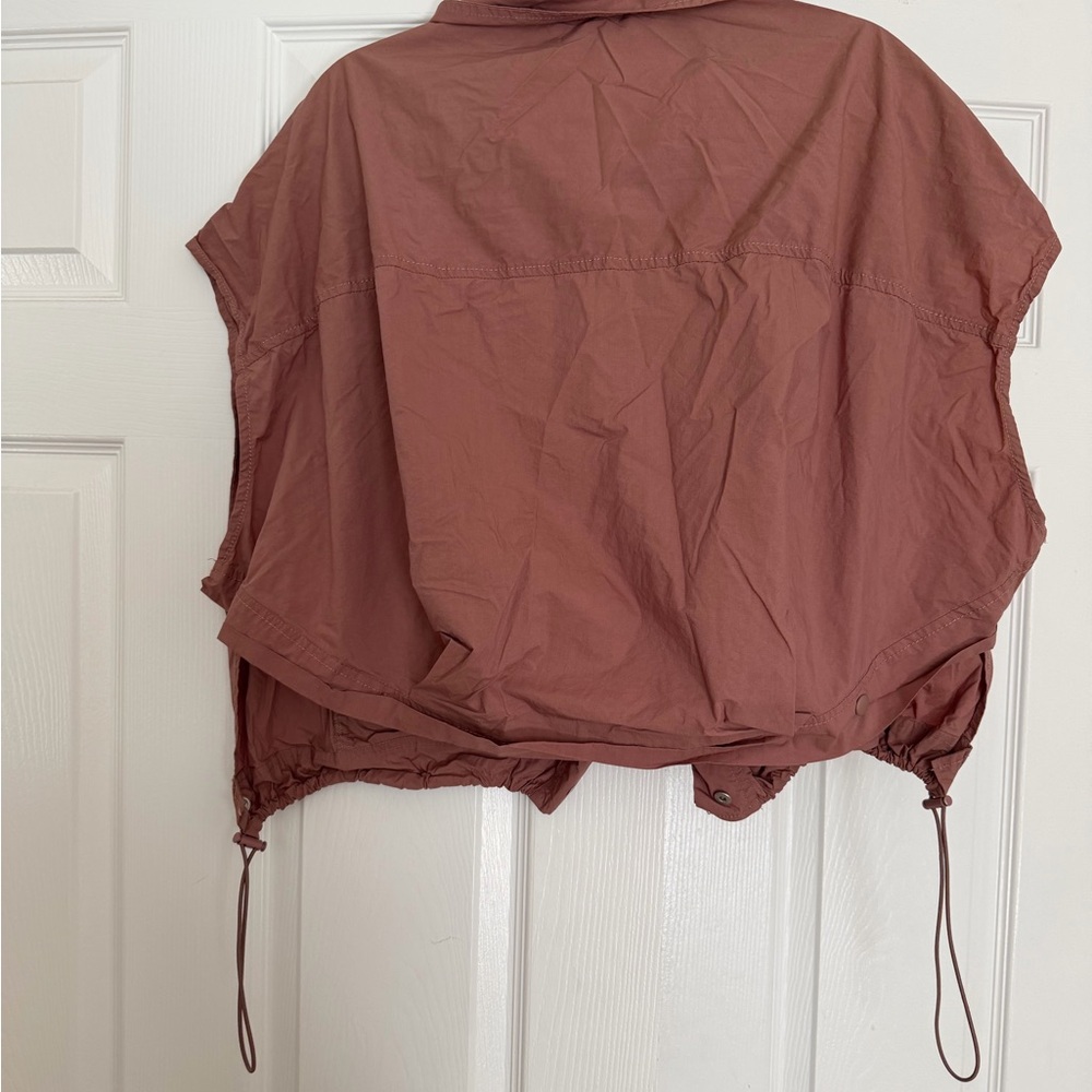 Zara Cropped Button Down - Picture 5 of 6